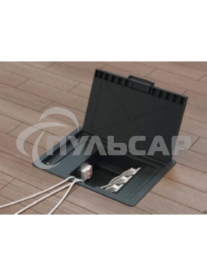 Лючок RAL 9005 напол. 12 мод. черный DKC 88012