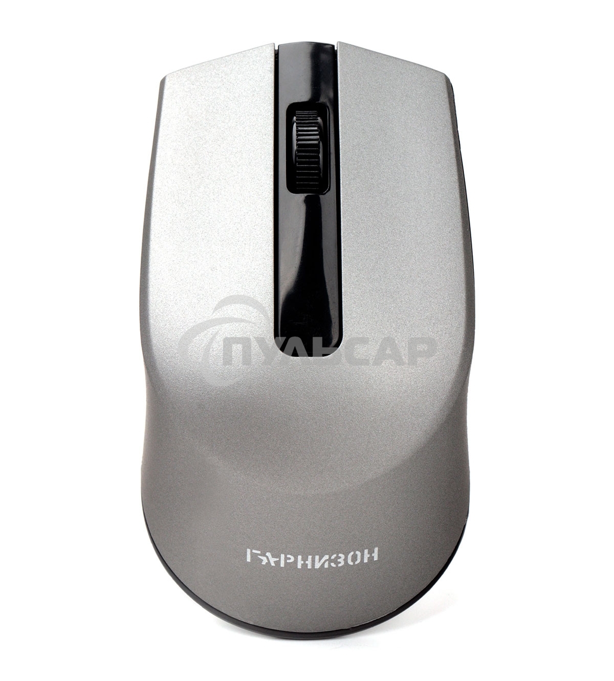 Мышь беспроводная Гарнизон GMW-475 серый, 1000 dpi, радиоканал, USB, кнопки - 3