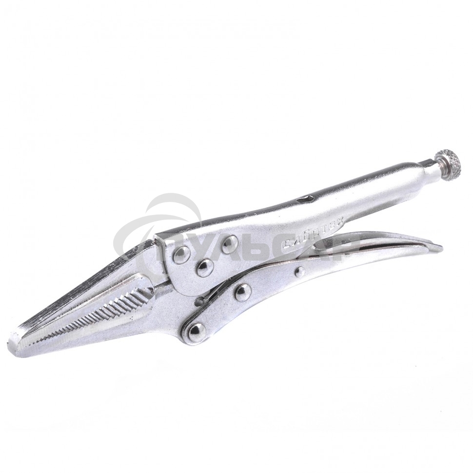 Зажим ручной СИБРТЕХ, удлиненный захват, 220 мм 18424