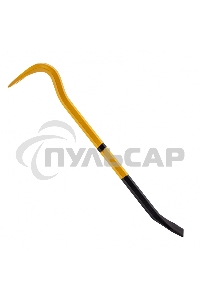 Лом-гвоздодер, 450 мм, шестигранный 16 мм, окрашенный, сталь 65 Denzel