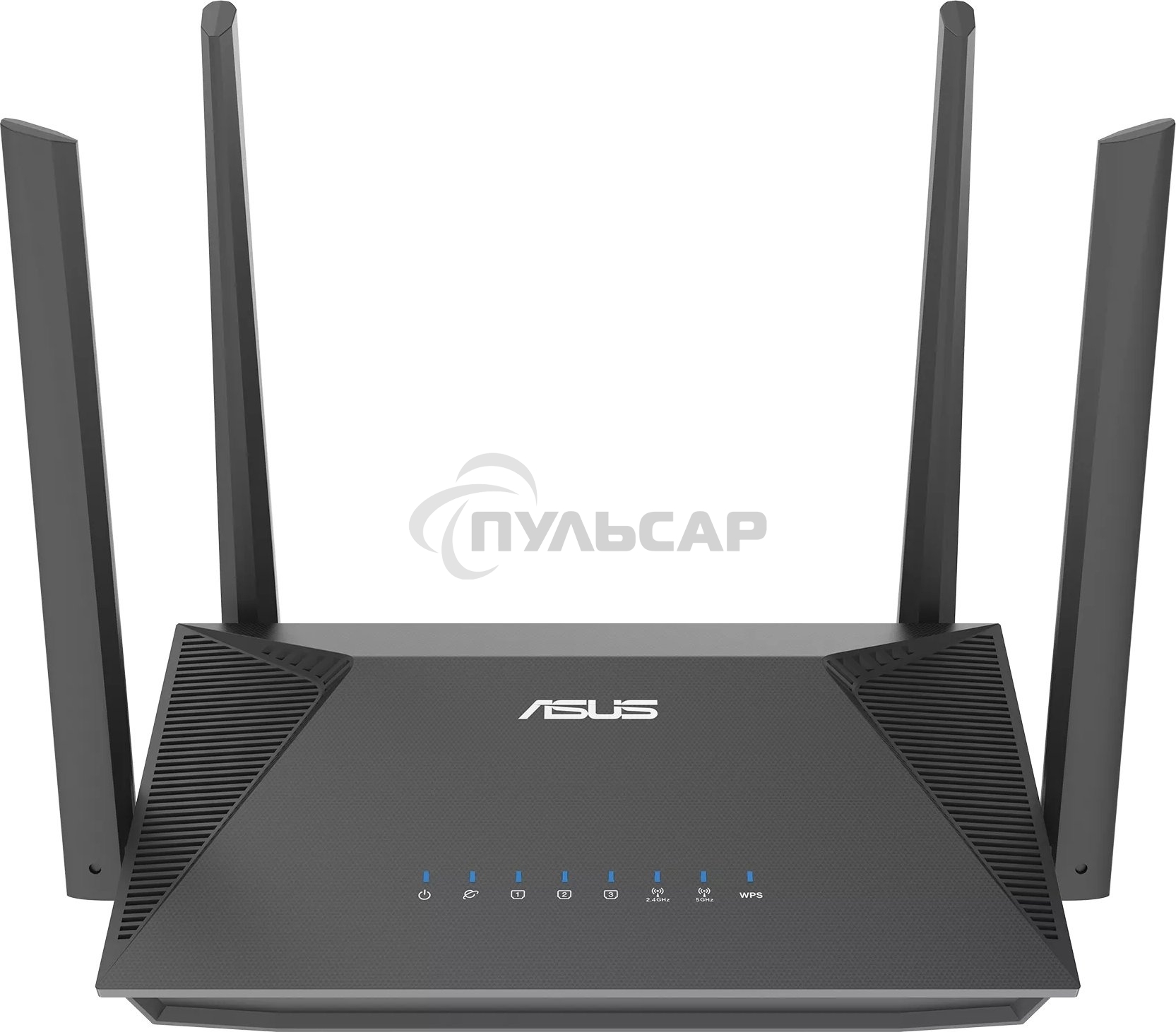 Роутер беспроводной Asus RT-AX52 AX1800 10/100/1000BASE-TX черный