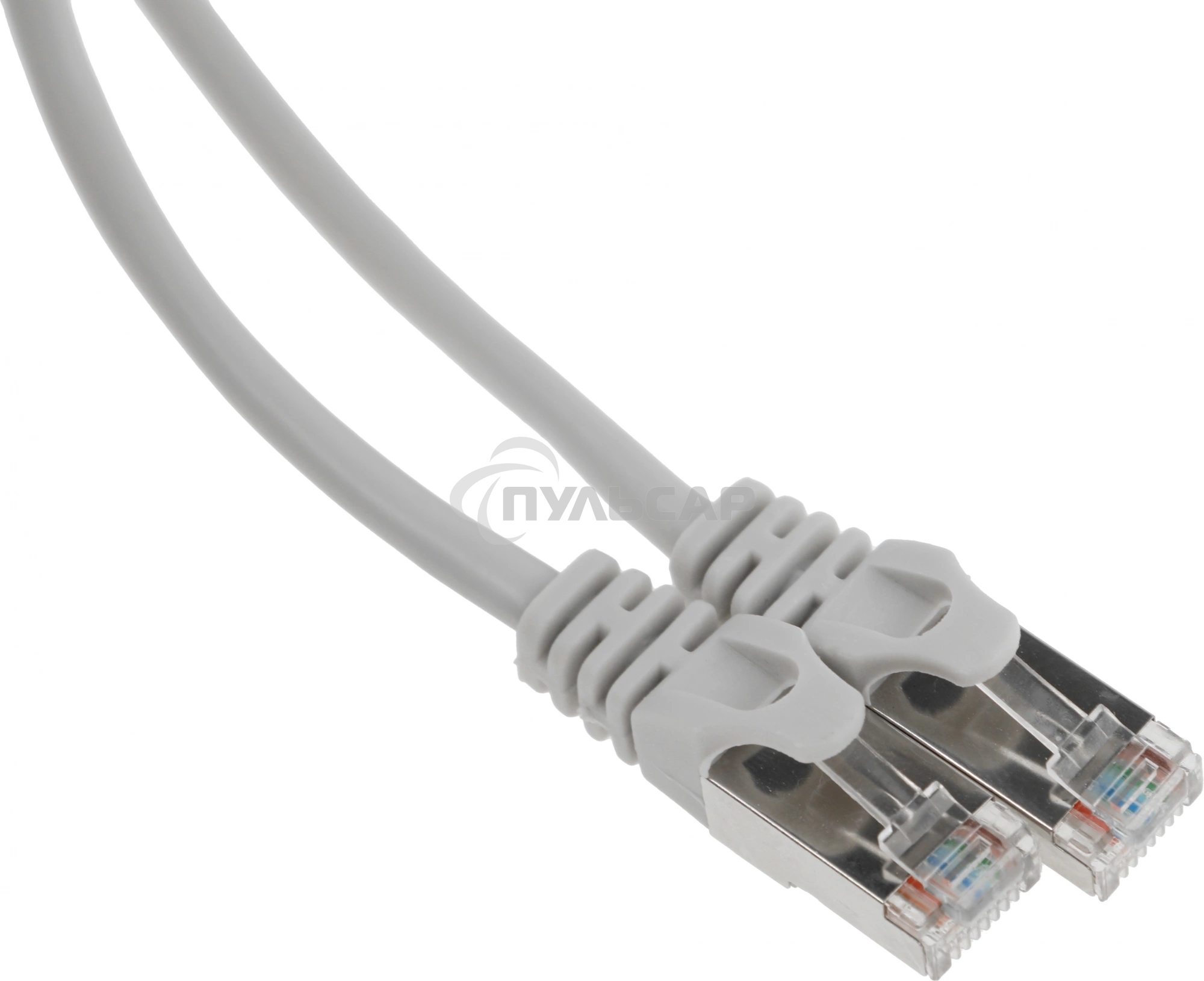 Патч-корд Premier PP22-0.5M 1000Gbит/с FTP 4 пары cat.5E CCA molded 0.5м серый RJ-45 (m)-RJ-45 (m)