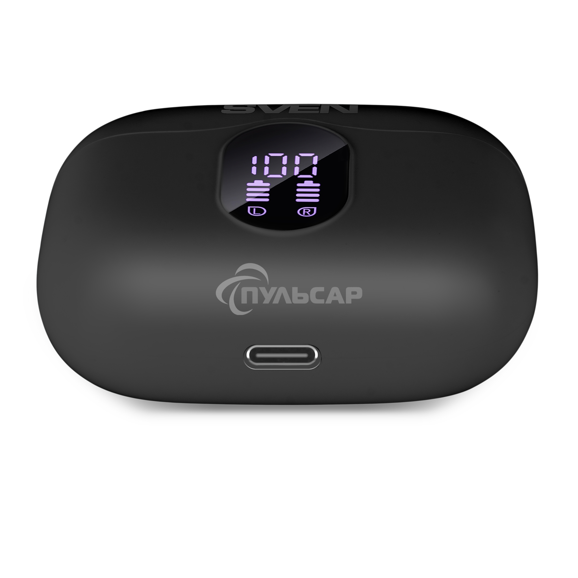 Беспроводные внутриканальные наушники с микрофоном Sven E-315B, черный (Bluetooth, TWS, ANC, ENC, APP)