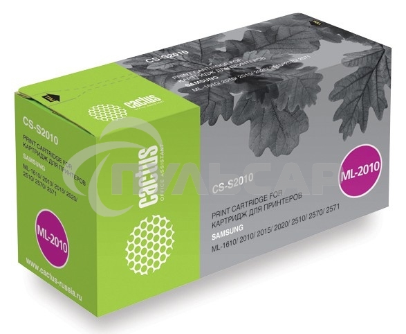 Картридж лазерный Cactus CS-S2010 черный (3000 стр.) для Samsung ML-1610/2010/2015/2020/2510/2570/2571