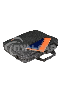 Сумка ExeGate Business ECC-215 Black, черная, полиэстер повышенной плотности 600D, 15.6