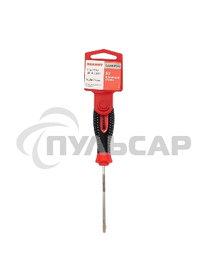 Отвертка шлицевая SL 3х75 мм, трехкомпонентная рукоятка сталь, S2 Rexant