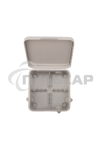 Коробка распределительная наружного монтажа с откидной крышкой 100х100х50 мм, IP54 Rexant