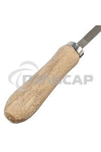 Напильник, 150 мм, трехгранный, деревянная ручка Сибртех