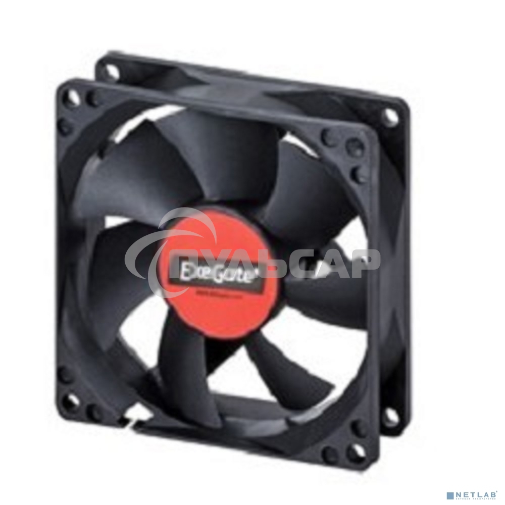 Вентилятор для корпуса ExeGate EX09225B3P черный, 92 мм, 2150 об/мин, 27 дБ, 3 pin
