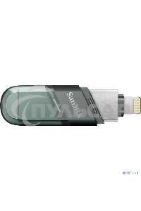 Флешка USB Sandisk 128 Gb iXpand Flip SDIX90N-128G-GN6NE USB3.1 зеленый/серебристый