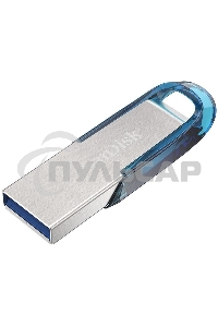 Флешка USB 128Gb SanDisk CZ73 Ultra Flair, USB 3.0, Tropical Blue