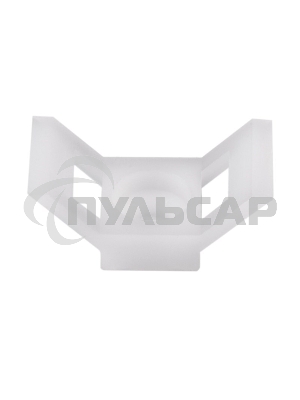 Площадка для крепления стяжки Rexant (ПС-2) 29x15 мм, белая, упаковка 100 шт.