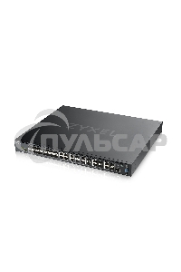 Коммутатор Zyxel XS3800-28 L2+ switch, 4xRJ-45: 1 / 2.5 / 5 / 10G, 8xCombo (SFP: 1 / 10G, RJ-45: 1 / 2.5 / 5 / 10G), 16xSFP +