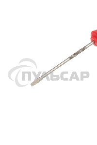 Отвертка шлицевая SL 3х75 мм, трехкомпонентная рукоятка сталь, S2 Rexant