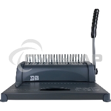 Переплетчик ГЕЛЕОС БП-12 на пластиковую пружину, А4, ручная перфорация 12 листов, переплет макс до 500 л., глубина перфорации 3,5-5,5 мм