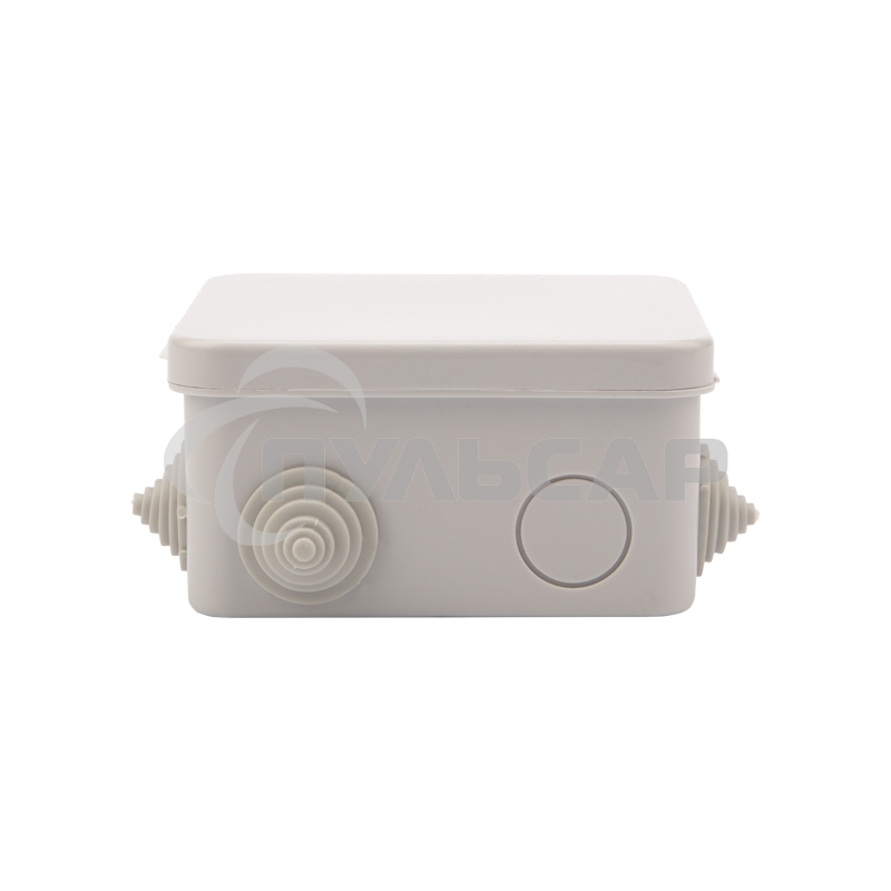 Коробка распределительная наружного монтажа с откидной крышкой 100х100х50 мм, IP54 Rexant