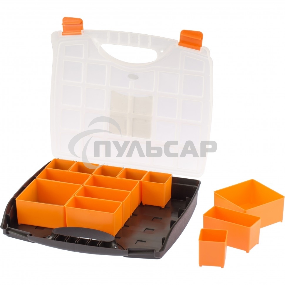 Органайзер с контейнерами 325х280х60 мм, пластик, Россия Stels