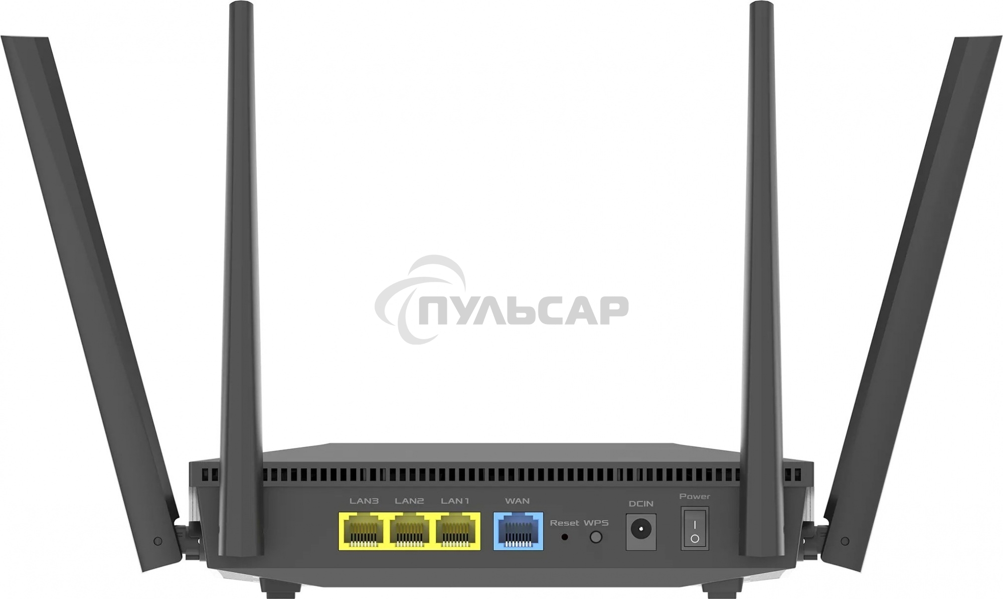 Роутер беспроводной Asus RT-AX52 AX1800 10/100/1000BASE-TX черный