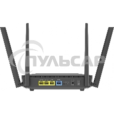 Роутер беспроводной Asus RT-AX52 AX1800 10/100/1000BASE-TX черный