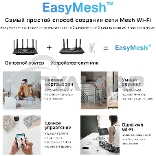 Повторитель беспроводного сигнала TP-Link Archer Air E5 AX3000 Wi-Fi белый