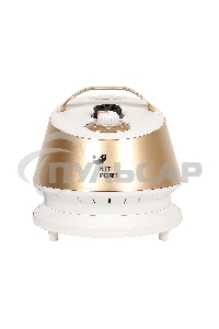 Отпариватель напольный Kitfort КТ-913 2000Вт белый/золотистый