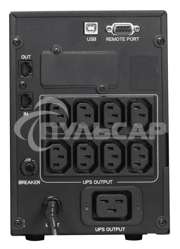 Источник бесперебойного питания Powercom Smart King Pro+ SPT-3000-II LCD 2400Вт 3000ВА черный