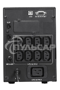 Источник бесперебойного питания Powercom Smart King Pro+ SPT-3000-II LCD 2400Вт 3000ВА черный