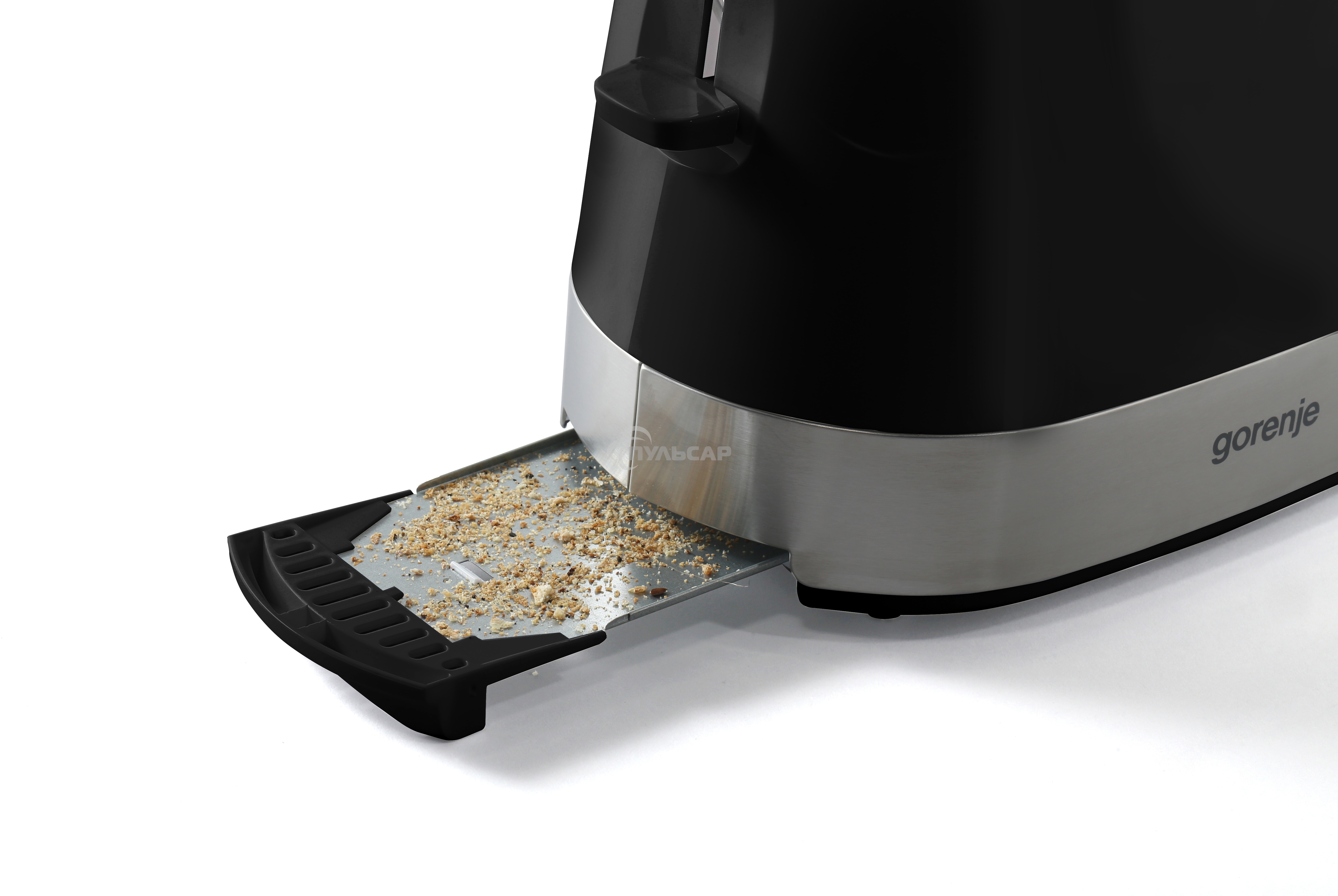 Тостер Gorenje T850BK 850Вт черный/серебристый