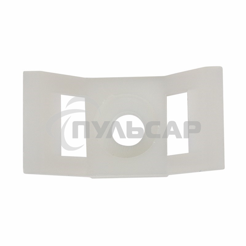 Площадка для крепления стяжки Rexant (ПС-2) 29x15 мм, белая, упаковка 100 шт.