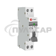 Выключатель автоматический дифференциального тока 63М EKF DA63M-16-30 16А/30мА (1мод., хар.C, электронный тип AC) 6кА EKF PROxima Выключатель автоматический дифференциального тока 63М EKF DA63M-16-30 16А/30мА (1мод., хар.C, электронный тип AC) 6кА EKF PROxima