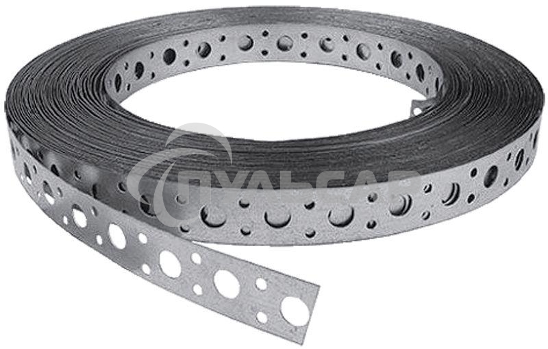 Лента монтажная перфорированная 20х1.0 (уп.25м) ИЭК CLP1M-LP-20-2