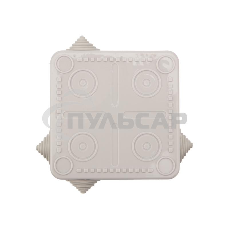 Коробка распределительная наружного монтажа с откидной крышкой 100х100х50 мм, IP54 Rexant