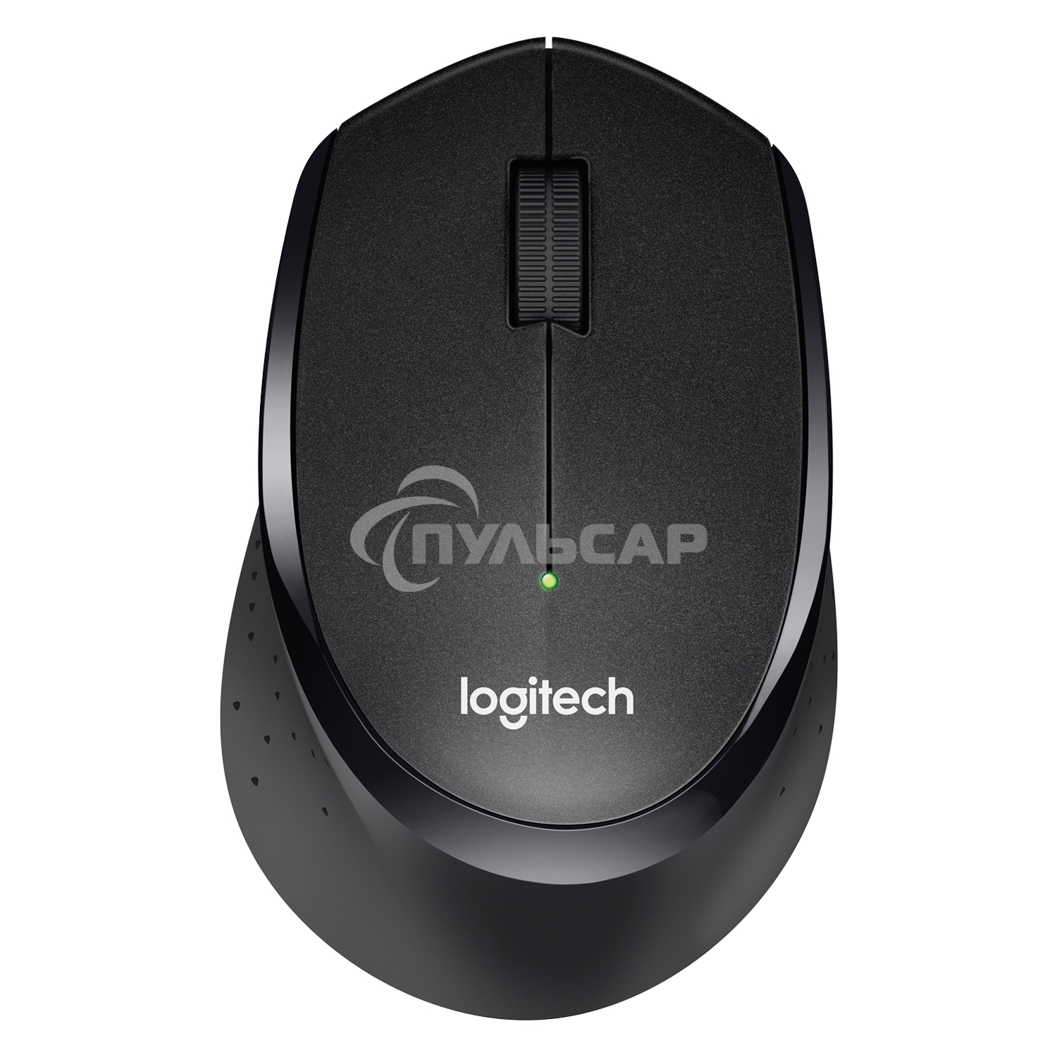Мышь беспроводная Logitech M330 SILENT PLUS черный, 1000 dpi, радиоканал, USB, кнопки - 3