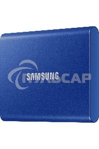 Внешний SSD Samsung T7, 2TB, USB 3.2 Gen 2 Type-C, R/W 1050/1000, синий