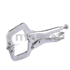 Зажим СИБРТЕХ 18425 ручной увеличенный захват подвижные губки 170мм