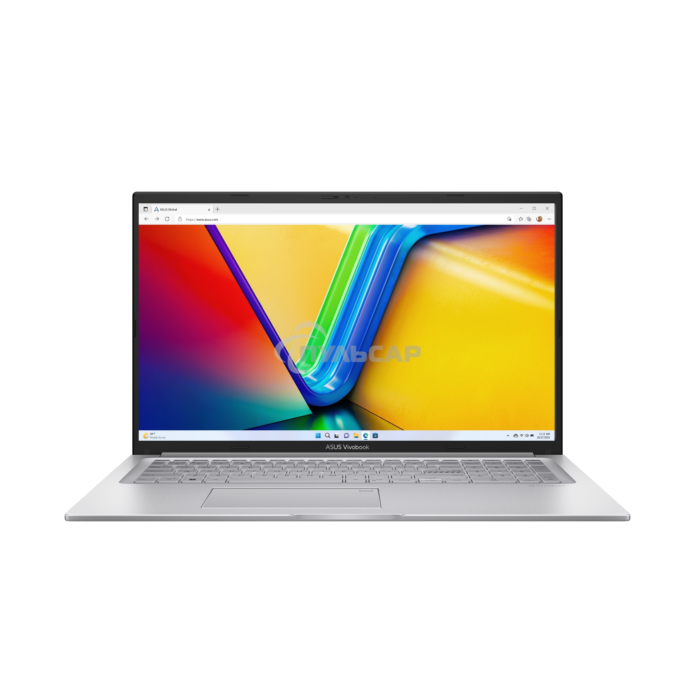 Ноутбук ASUS X1704ZA-AU447 синий 17.3