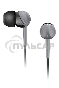 Наушники вкладыши Sennheiser CX 200 Street II 1.2м черный проводные (в ушной раковине)