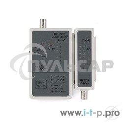 Монтажный инcтрумент Тестер LAN Gembird NCT-1, для RJ-45, RG-58