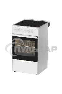 Плита электрическая Darina 1B EC 331 606 W белый/черный, конфорок 3 шт, духовка 50 л, 50 см x 85 см x 56 см