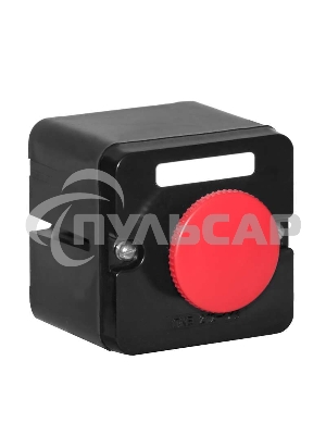 Пост кнопочный ПКЕ-212/1 красн. гриб. Электродеталь ПКЕ-212/1.1К.Гр