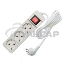 Удлинитель 3х7м с заземл. 16А IP20 3.5кВт с выкл. Союз 481S-8307 Удлинитель 3х7м с заземл. 16А IP20 3.5кВт с выкл. Союз 481S-8307