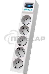 Сетевой фильтр ZIS PILOT Surge protector Pilot SG5 5 outlets (GP), 10A / 2.2kVt, automatic circuit-breaker, 3 m