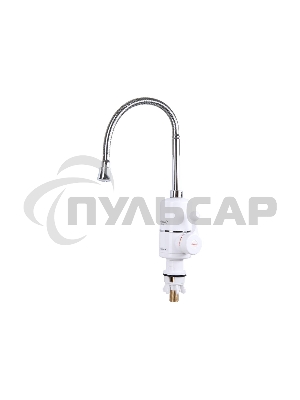 Водонагреватель проточный Atlanta ATH-7424 белый, 2000Вт, Мгновенный нагрев потока в диапазоне 30-85 °C, Автоматическое гидравлическое управление, Защита от сухого включения ТЭНа, Работает в водопроводных сетях с давлением от 0,05 до 0,5 МPa, защита от пе