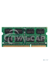 Оперативная память Patriot, DDR3L, 4Gb (1x4 Gb), 1600 MHz, CL11, SO-DIMM