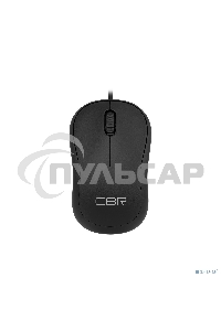 Мышь проводная CBR CM 106 черный, 1000 dpi, USB, кнопки - 3