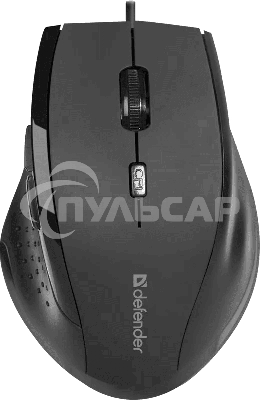 Мышь проводная Defender Accura MM-362 черный, 1600 dpi, USB, кнопки - 6