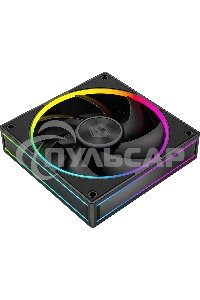 Вентилятор для корпуса ID-Cooling AF-127-ARGB-K черный, 120 мм, 2000 об/мин, 29.9 дБ, 4 pin