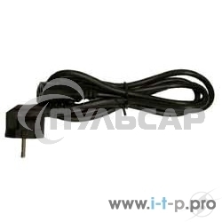 Кабель Кабель питания Gembird 3.0м, черный, с заземлением, пакет PC-186-10