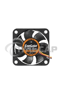 Вентилятор для корпуса ExeGate ExtraPower EP05010S3P черный, 50 мм, 6500 об/мин, 36 дБ, 3 pin