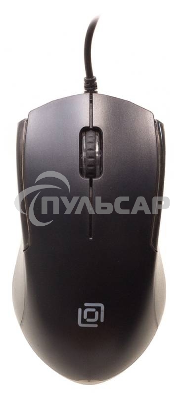 Мышь проводная Oklick 245M черный, 1000 dpi, USB, кнопки - 3